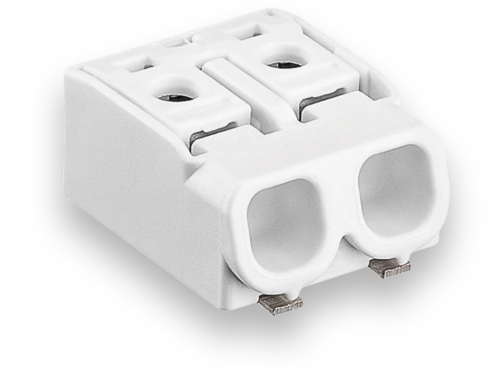 Electro Terminal MICON SMDP compact-fitting connector.