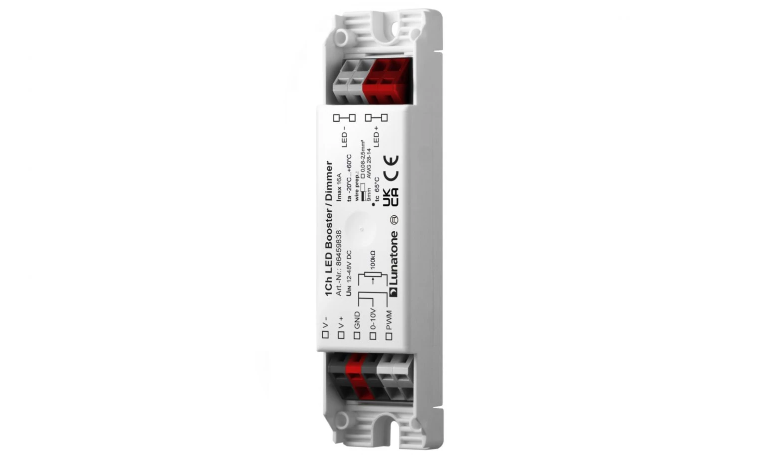Lunatone DALI dimmer and relay actuator.