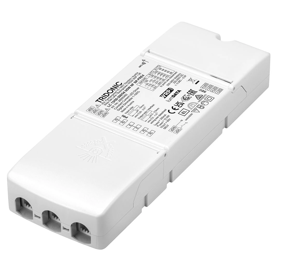 Tridonic compact constant-current LED driver.