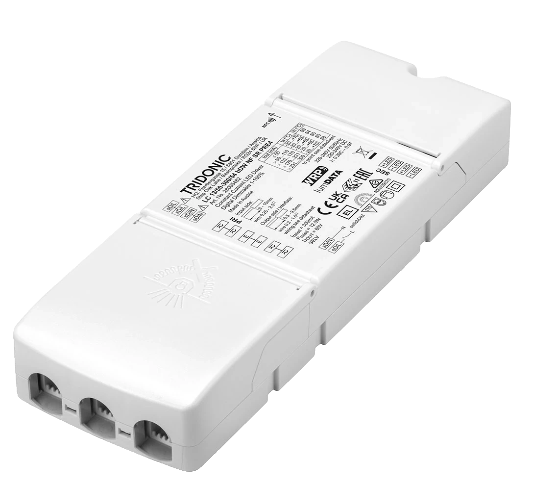 Tridonic compact constant-current LED driver.